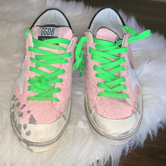 Golden Goose Super Star Penstar Pink Sneakers Size 40 - Picture 10 of 17